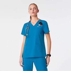 Figs Scrub Set, Cobalt Size XXS